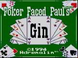 Poker Faced Paul's Gin